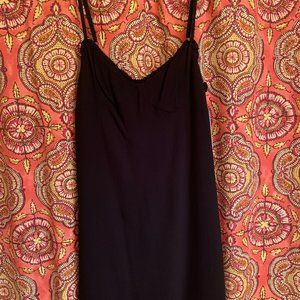 NWT Vintage Ralph Lauren Black LBD Cocktail Dress. Size 12.